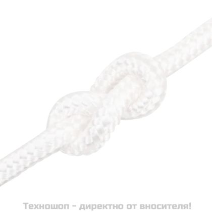 Въже за лодка бяло 16 мм 250 м полипропилен