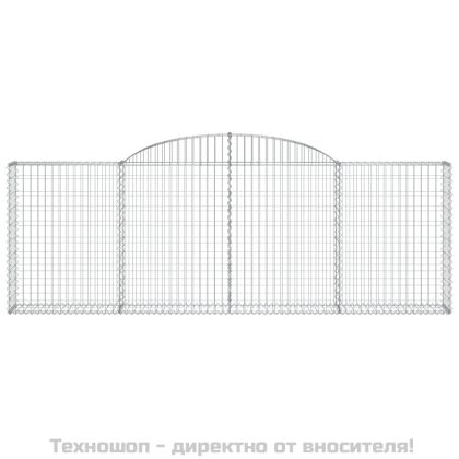 Габионни кошници арка 17 бр 300x30x100/120см поцинковано желязо
