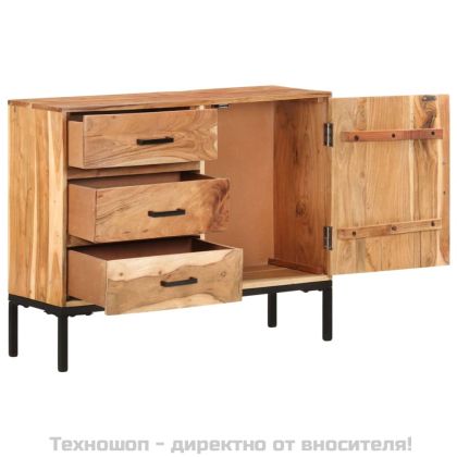 Скрин, 88x30x73 см, акациево дърво масив