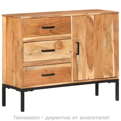 Скрин, 88x30x73 см, акациево дърво масив