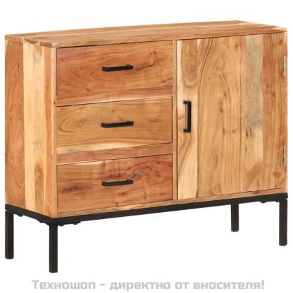 Скрин, 88x30x73 см, акациево дърво масив