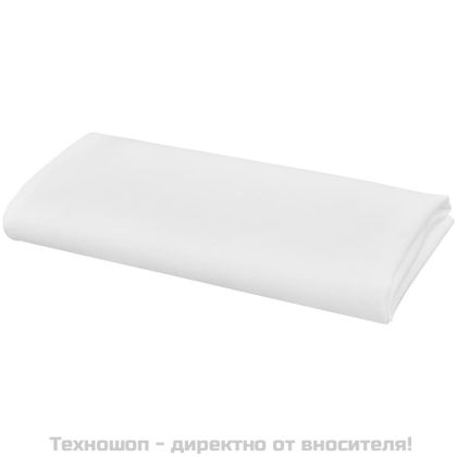 Трапезни салфетки от плат, бели, 25 бр., 50 х 50 см