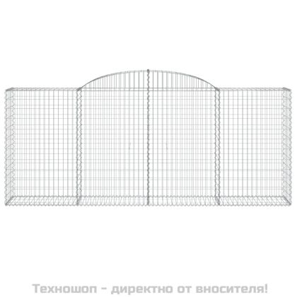 Габионни кошници арка 17 бр 300x50x120/140см поцинковано желязо