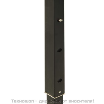 Сгъваема парти палатка със странични стени, антрацит, 3x3 м