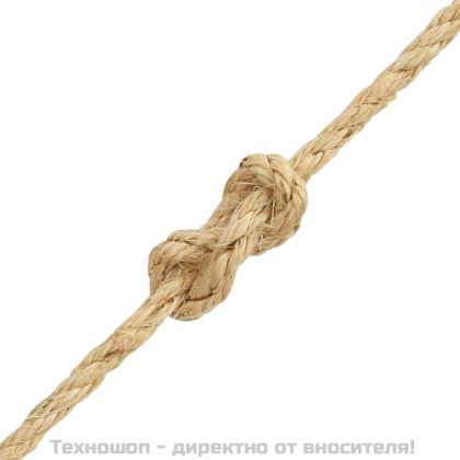 Въже, 100% сизал, 6 мм, 100 м