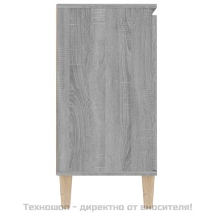 Сайдборд, сив сонома, 101x35x70 см, инженерно дърво