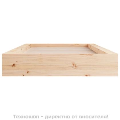 рамка за легло 90x190 см Single масивна дървесина