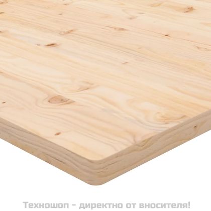 Плот за бюро, 110x55x2,5 см, борово дърво масив