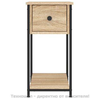 Нощни шкафчета 2 бр дъб сонома 30x60x60 см инженерно дърво