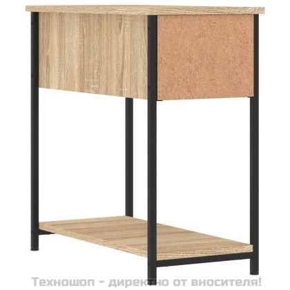 Нощни шкафчета 2 бр дъб сонома 30x60x60 см инженерно дърво