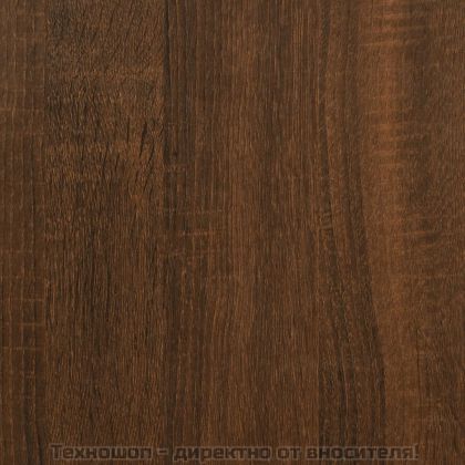 Нощни шкафчета 2 бр кафяв дъб 30x60x60 см инженерно дърво