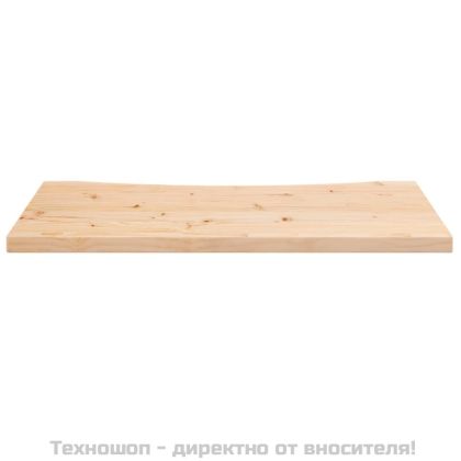 Плот за бюро, 80x40x2,5 см, борово дърво масив