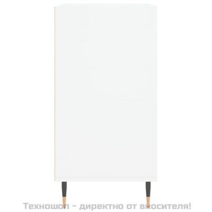 Бюфет бял 57x35x70 см инженерно дърво