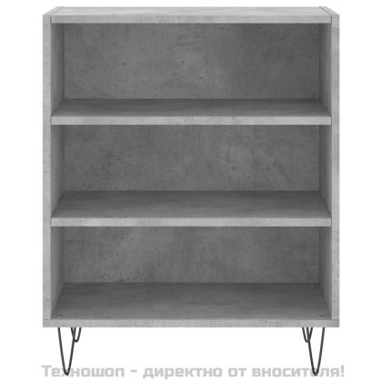 Бюфет бетонно сив 57x35x70 см инженерно дърво