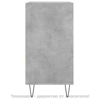 Бюфет бетонно сив 57x35x70 см инженерно дърво