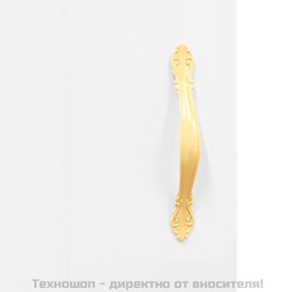 Сайдборд, бял гланц, 69,5x34x90 см, инженерно дърво