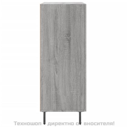 Сайдборд, сив сонома, 69,5x34x90 см, инженерно дърво