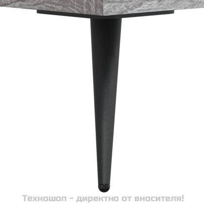 Сайдборд, сив сонома, 69,5x34x90 см, инженерно дърво