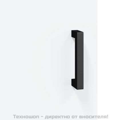 Сайдборд, бял, 34,5x34x90 см, инженерно дърво