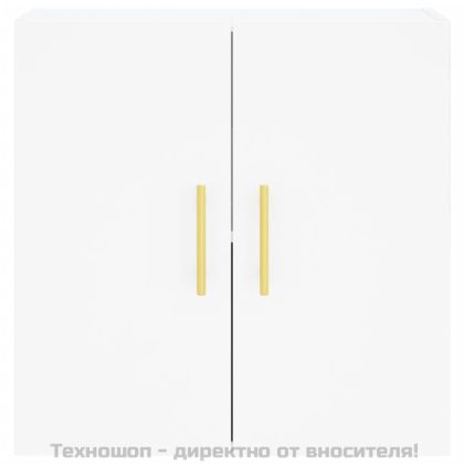 Стенен шкаф, бял, 60x31x60 см, инженерно дърво