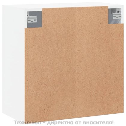 Стенен шкаф, бял, 60x31x60 см, инженерно дърво