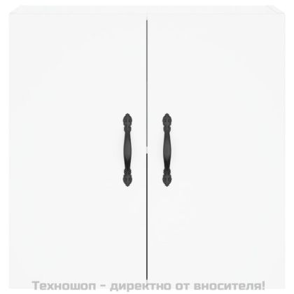 Стенен шкаф, бял, 60x31x60 см, инженерно дърво