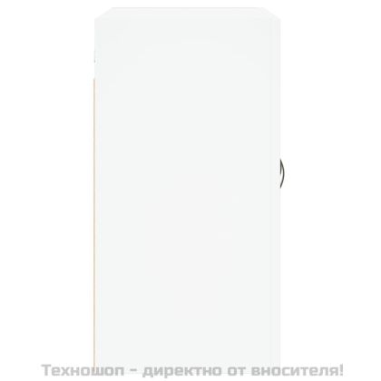 Стенен шкаф, бял, 60x31x60 см, инженерно дърво