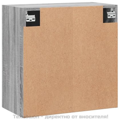 Стенен шкаф, сив сонома, 60x31x60 см, инженерно дърво