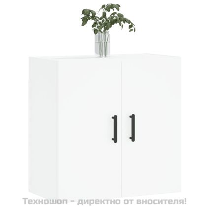 Стенен шкаф, бял, 60x31x60 см, инженерно дърво