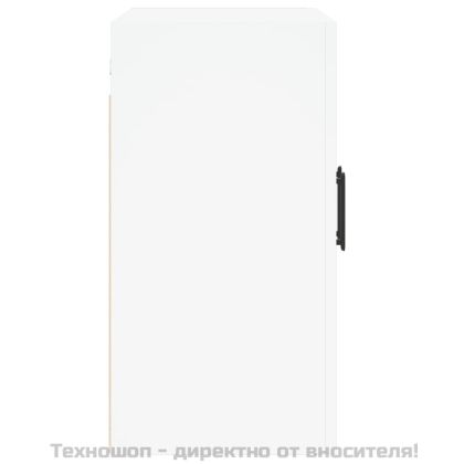 Стенен шкаф, бял, 60x31x60 см, инженерно дърво