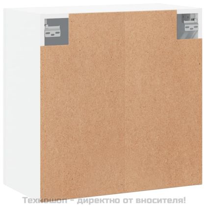 Стенен шкаф, бял, 60x31x60 см, инженерно дърво