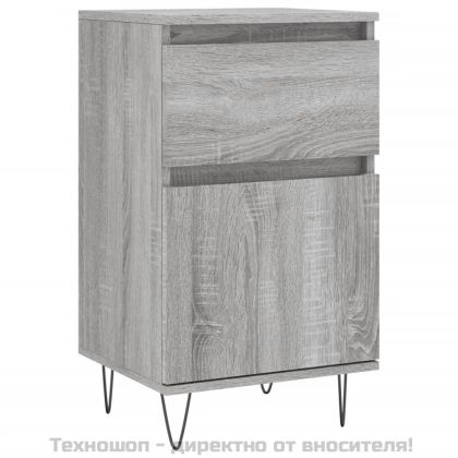 Бюфети 2 бр сив сонома 40x35x70 см инженерно дърво