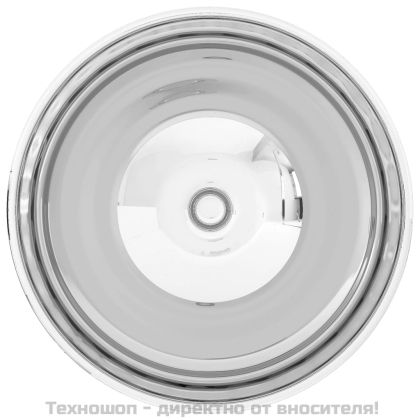 Мивка, 32,5 x14 см, керамична, сребриста