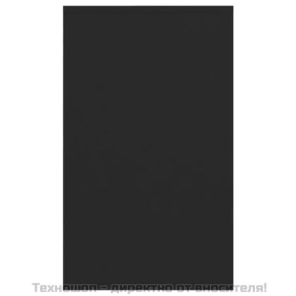 Бюфет с 3 чекмеджета, черен, 120x41x75 см, инженерно дърво