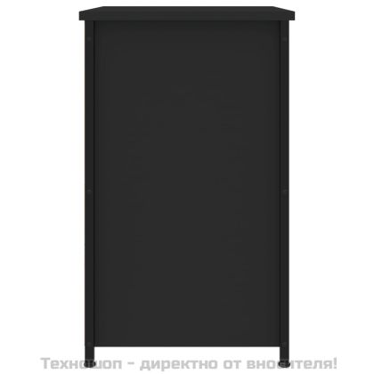 Нощни шкафчета 2 бр черни 40x36x60 см инженерно дърво