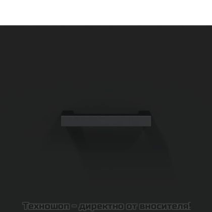 Стенен шкаф, черен, 80x36,5x35 см, инженерно дърво