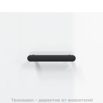 Сайдборд, бял гланц, 34,5x34x90 см, инженерно дърво