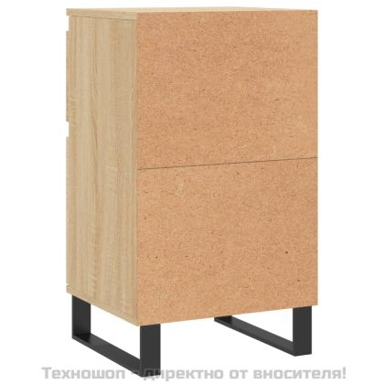 Бюфети 2 бр дъб сонома 40x35x70 см инженерно дърво