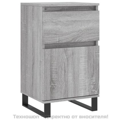 Бюфети 2 бр сив сонома 40x35x70 см инженерно дърво