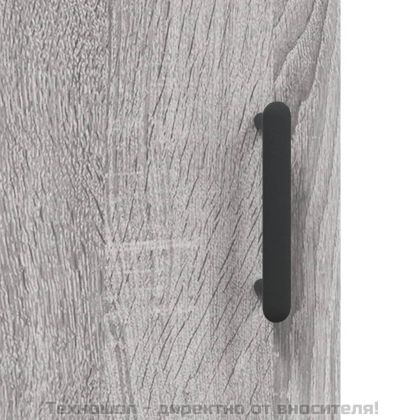 Сайдборд, сив сонома, 69,5x34x90 см, инженерно дърво