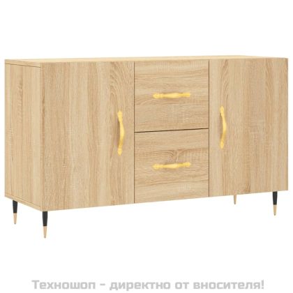 Сайдборд, дъб сонома, 100x36x60 см, инженерно дърво