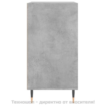 Бюфет бетонно сив 57x35x70 см инженерно дърво