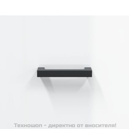 Сайдборд, бял гланц, 69,5x34x90 см, инженерно дърво