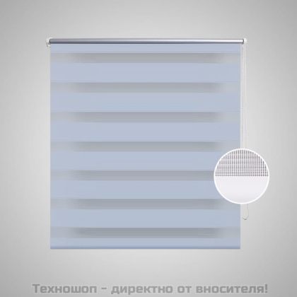 Щора "Зебра" 40 х 100 см, бяла