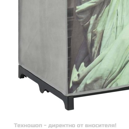 Гардероб Ню Йорк, 75x45x160 см, текстил