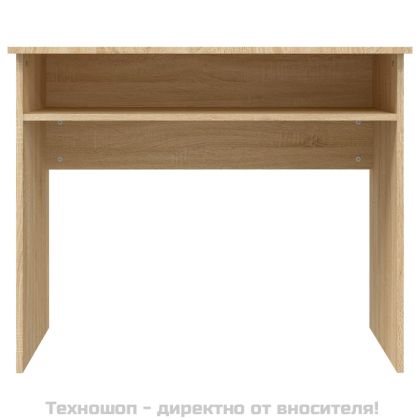 Бюро, дъб сонома, 90x50x74 см, инженерно дърво