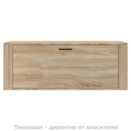 Шкаф за обувки, дъб сонома, 100x35x38 см, инженерно дърво