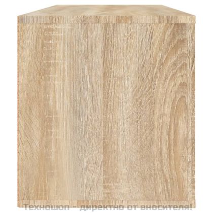 Шкаф за обувки, дъб сонома, 100x35x38 см, инженерно дърво