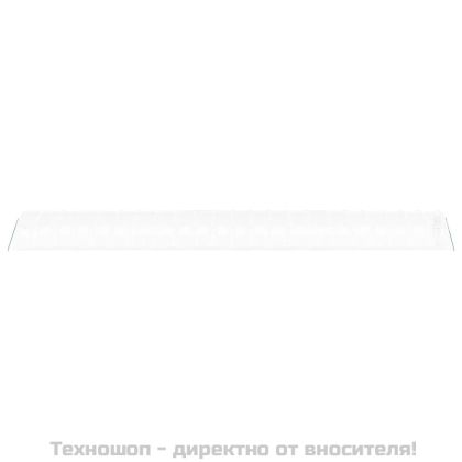 Оранжерия със стоманена рамка бяла 66 м² 22x3x2 м