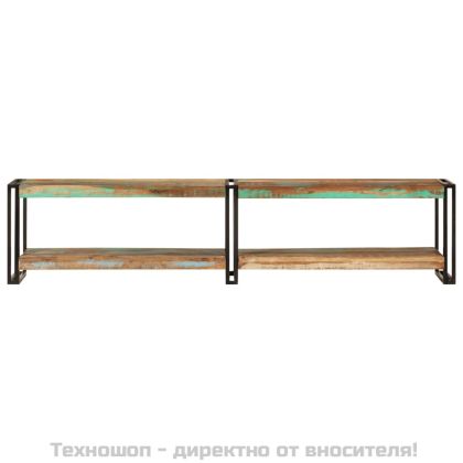 ТВ шкаф, 180x30x40 см, масивно регенерирано дърво